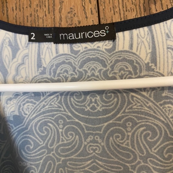 Knee length patterned dress - Picture 4 of 4